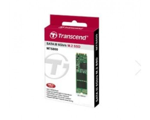 Твердотельный диск 256GB Transcend MTS800S, M.2, SATA III [ R/W - 460/560 MB/s]